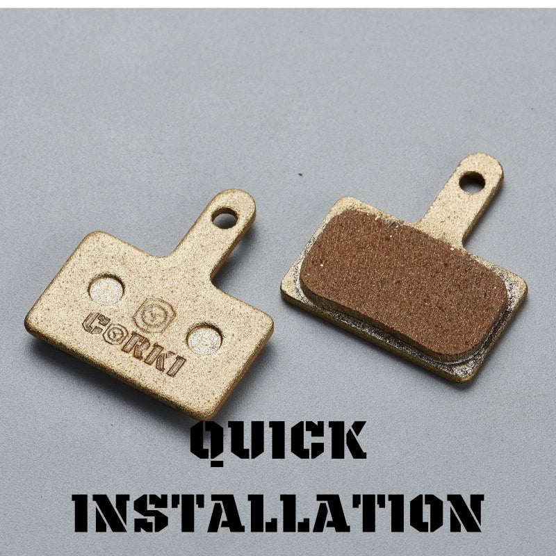 Corki Cycles 2 Pairs Sintered Metal Bike Disc Brake Pads for TRP Tektro Shimano - Image 5
